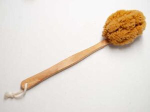 Wool sponge on a stick