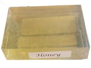 Natural honey soap
